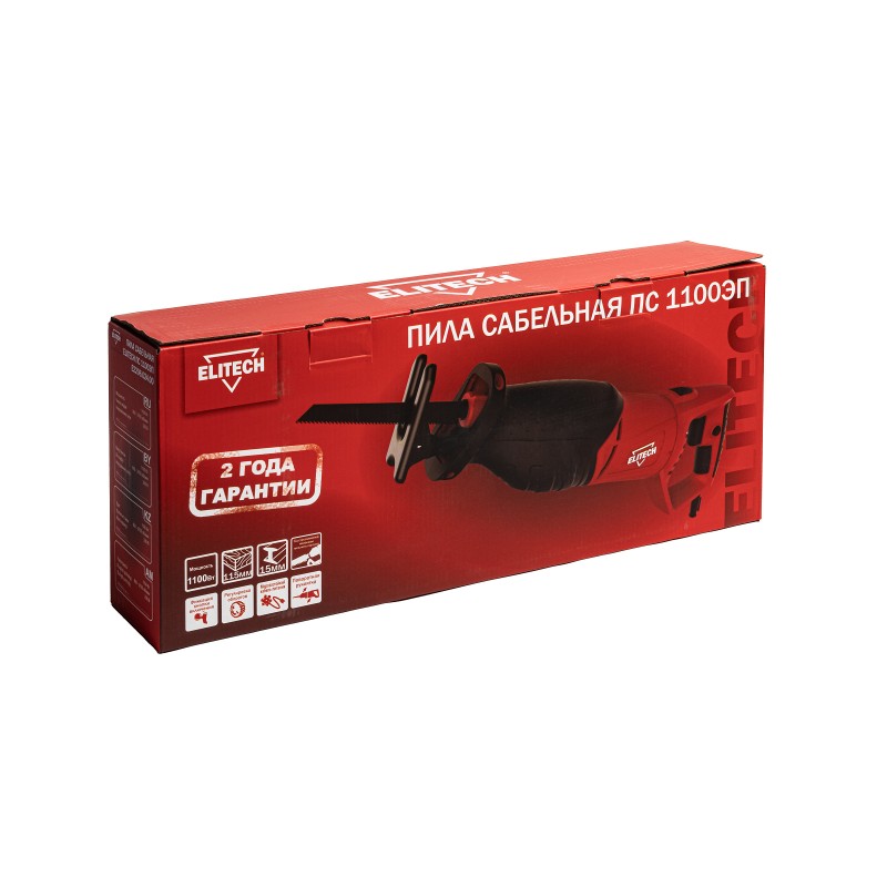 Пила сабельная ELITECH ПС 1100ЭП (E2206.024.00)