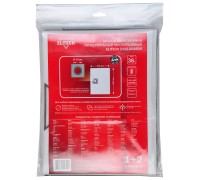 Универсальный многоразовый мешок-пылесборник 1+2 шт Elitech 2310.004800