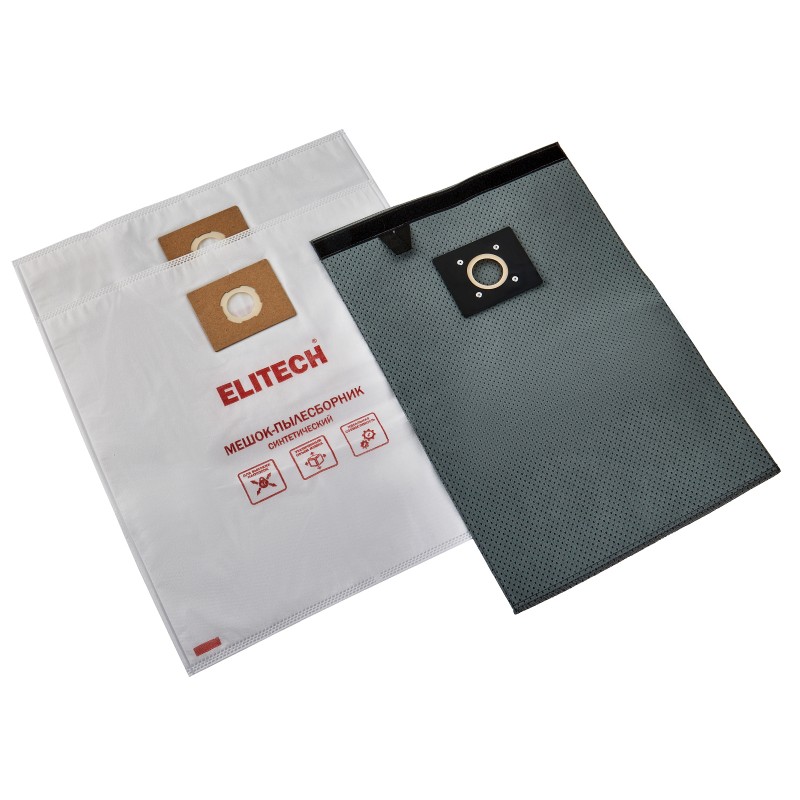 Пылесборник-мешок многоразовый 20 л, 1 шт. Elitech 2310.005600