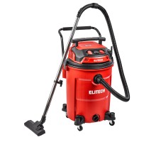 Пылесос строительный ELITECH ПС 24-60А2 (1200+1200 Вт, 190 мбар, 60 л)