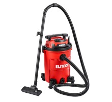 Пылесос строительный ELITECH ПС 12-35А (1200 Вт, 180 мбар , 35 л)