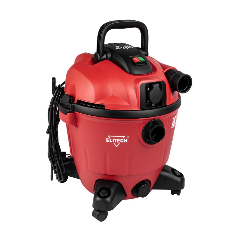 Пылесос строительный Elitech ПС 1235А (E1302.009.00)