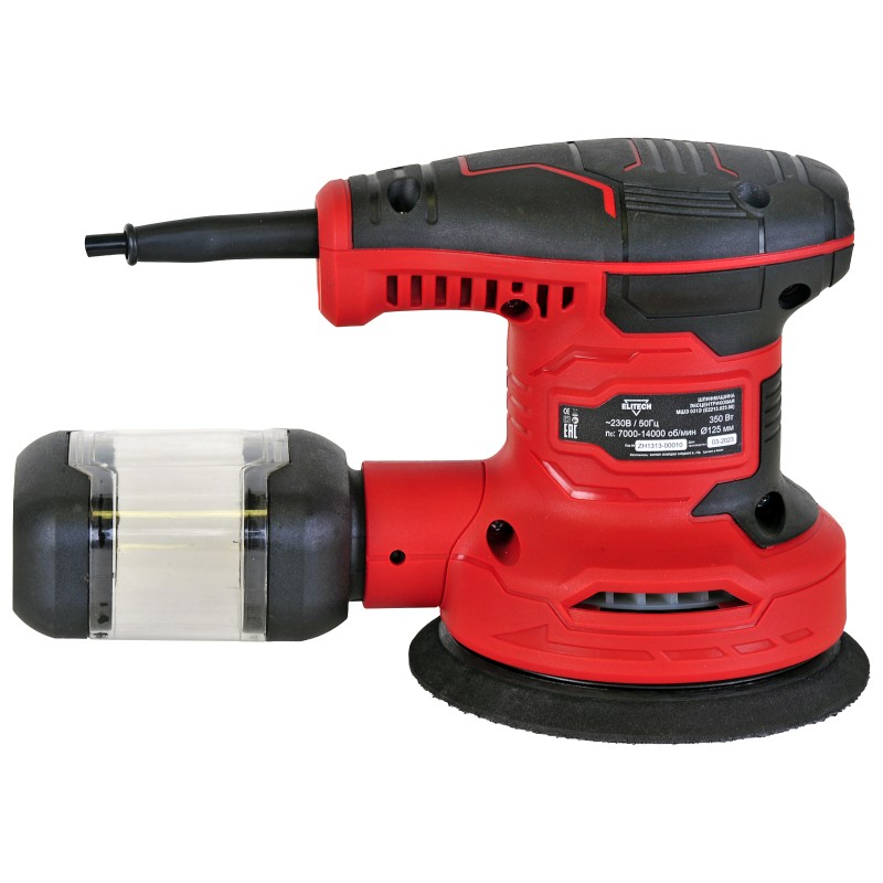 Эксцентриковая шлифмашина Elitech МШЭ 031Э (E2213.025.00)