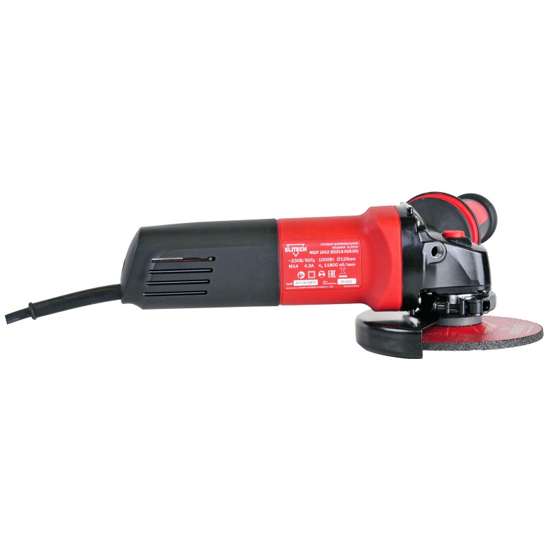 Угловая шлифмашина Elitech МШУ 1012 (E2213.019.00)