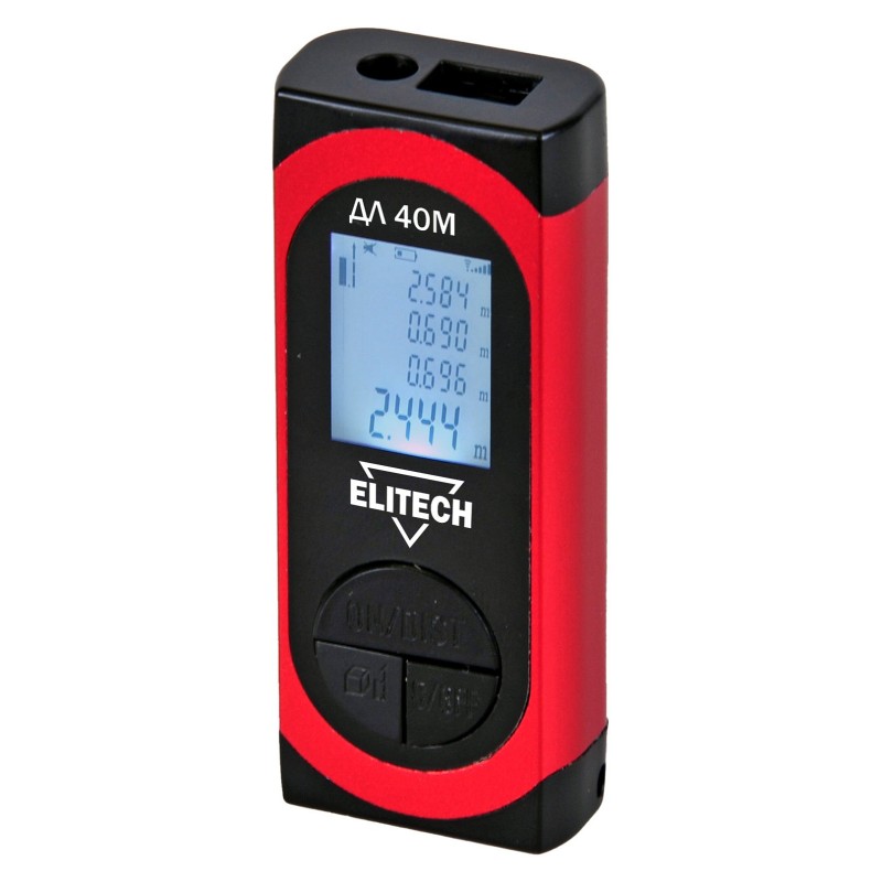 Лазерный дальномер ELITECH ДЛ 40М