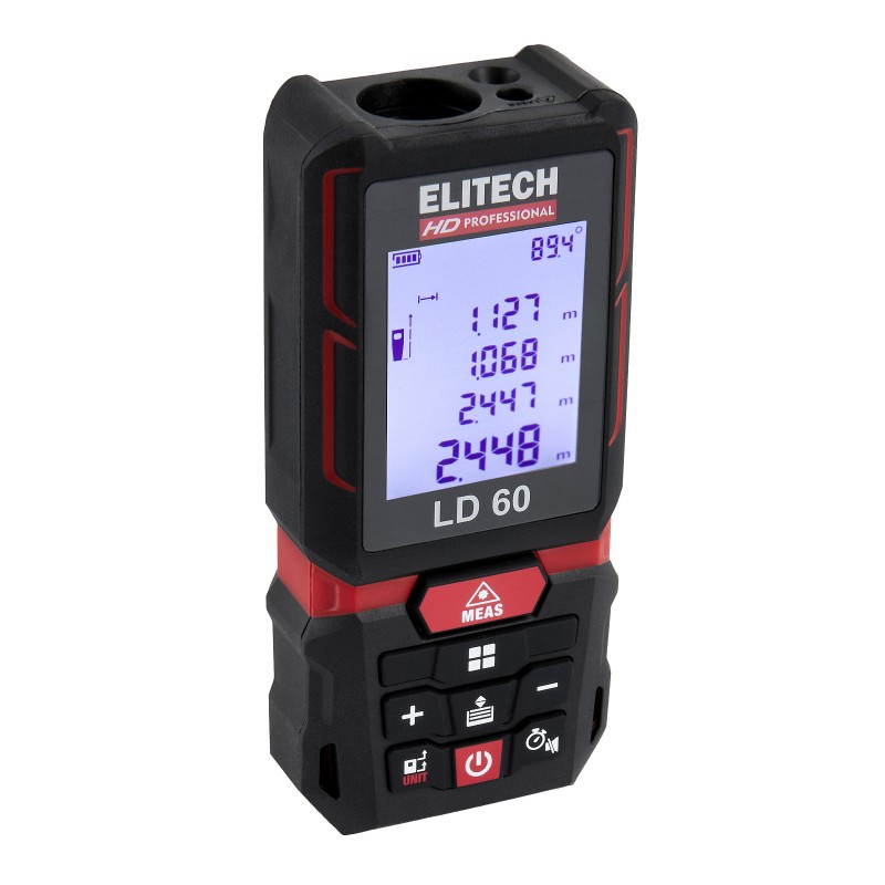 Лазерный дальномер ELITECH LD 60