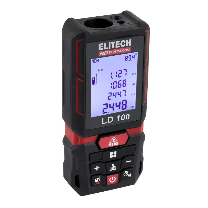 Лазерный дальномер ELITECH LD 100