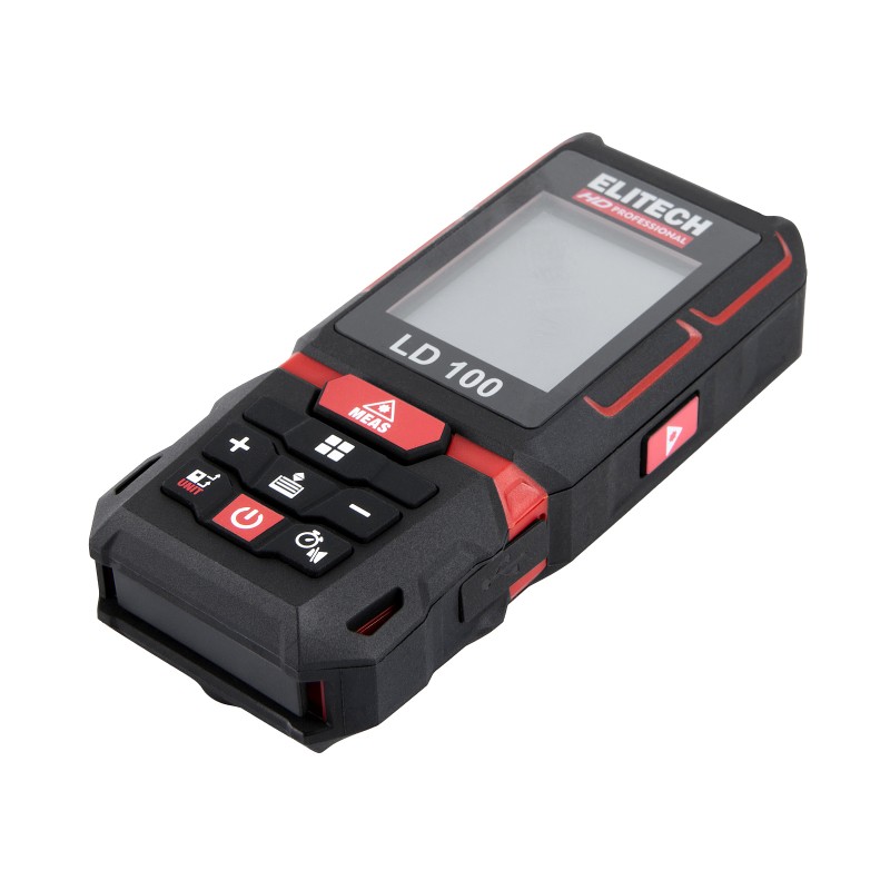 Лазерный дальномер Elitech LD 100
