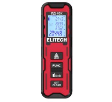 Дальномер лазерный ELITECH ЛД 40К 40м, 2хААА
