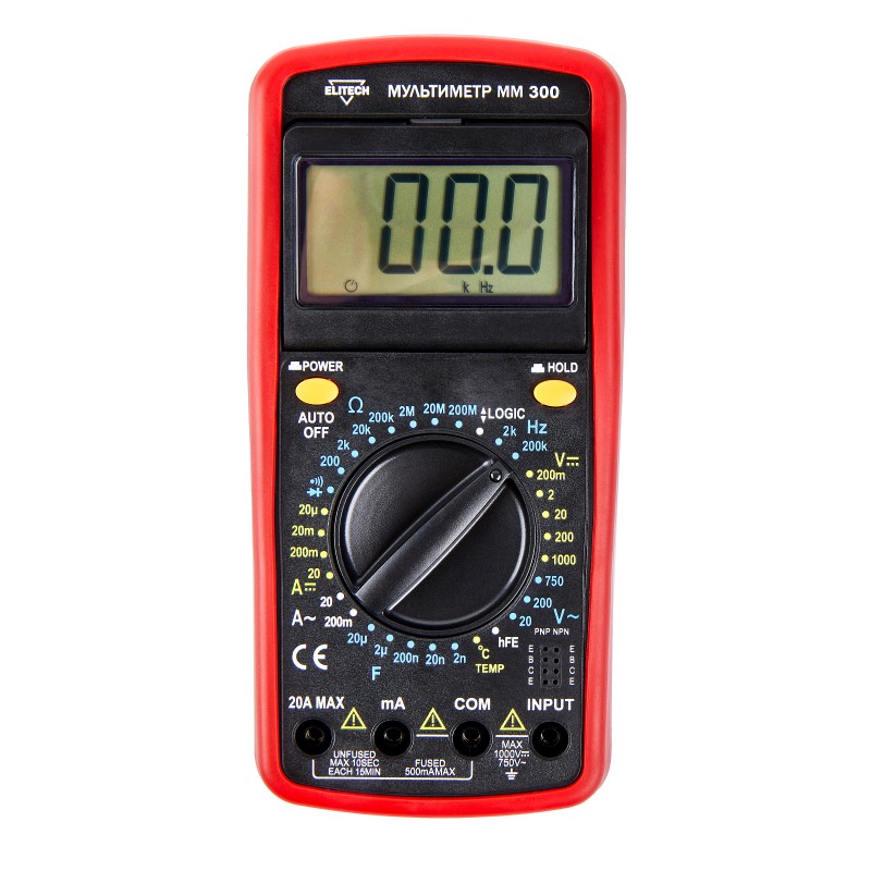 Мультиметр Elitech ММ 300