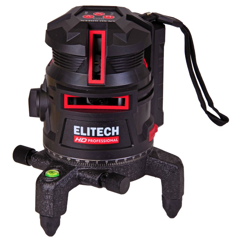Лазерный нивелир ELITECH LN 5D GREEN