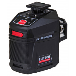 Лазерный нивелир ELITECH LN 12D GREEN