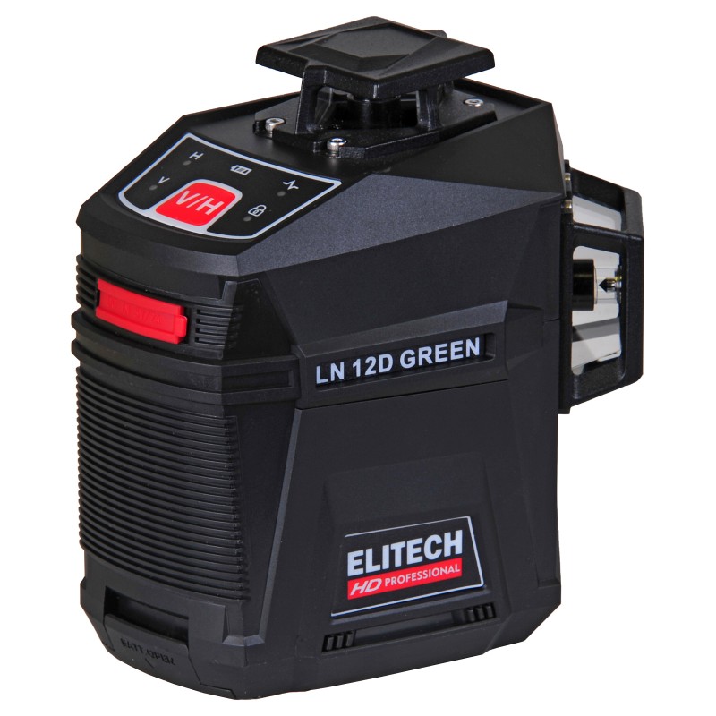 Лазерный нивелир ELITECH LN 12D GREEN