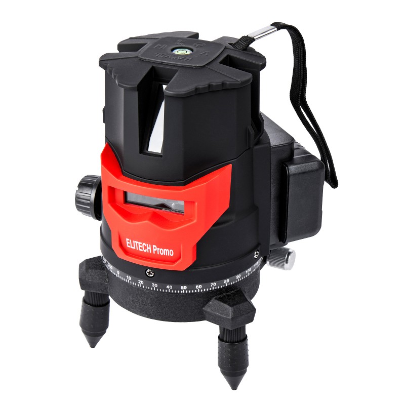 Нивелир лазерный Elitech ПЛ 10-4В-ЗЕЛ