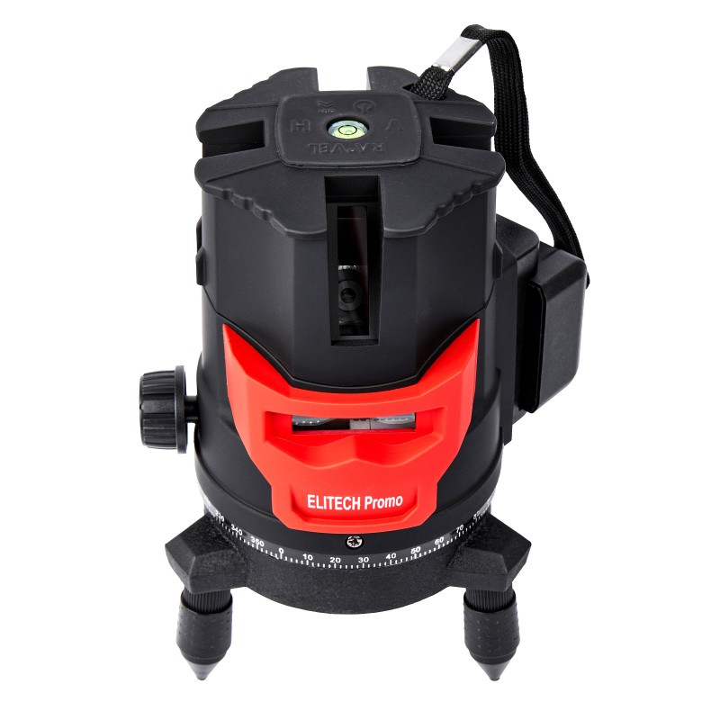 Нивелир лазерный Elitech ПЛ 10-4В-ЗЕЛ