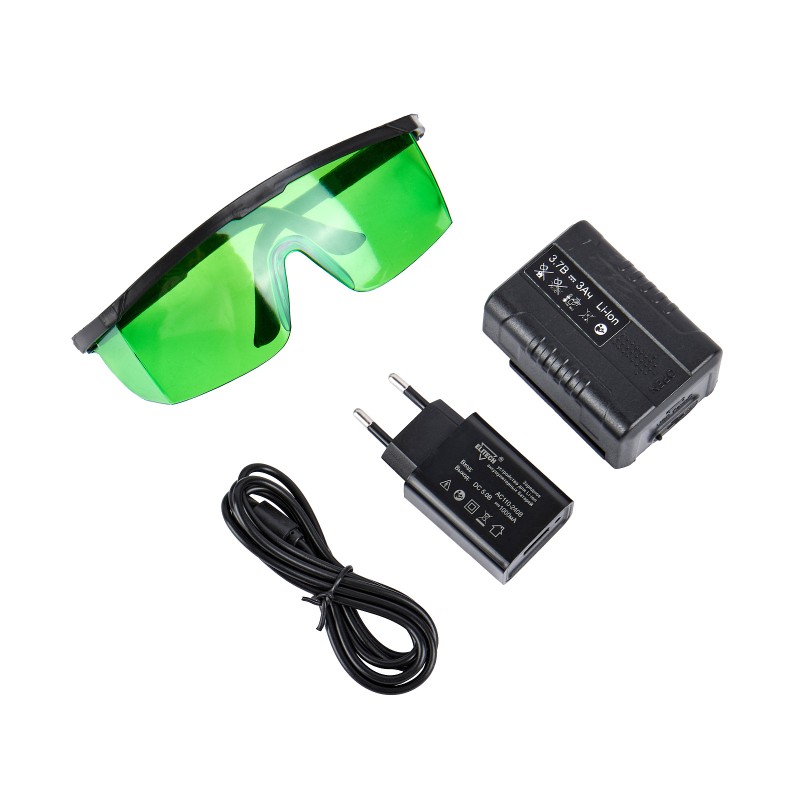 Нивелир лазерный Elitech ПЛ 10-4В-ЗЕЛ