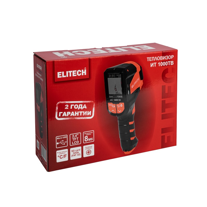 Тепловизор Elitech ИТ 1000ТВ