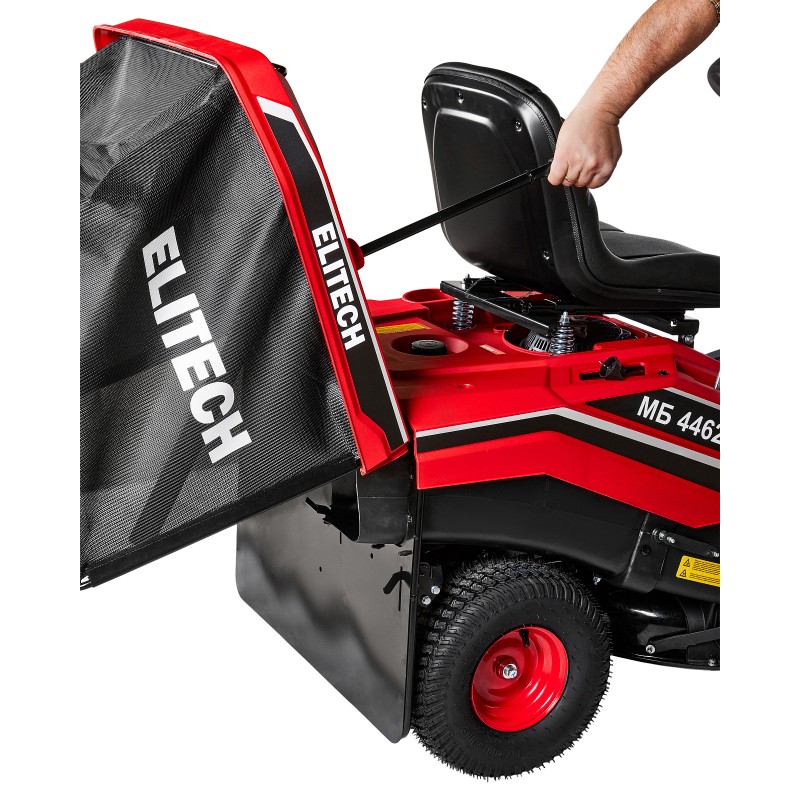 Бензиновая газонокосилка с сиденьем Elitech МБ 4462Т(E1610.006.00)