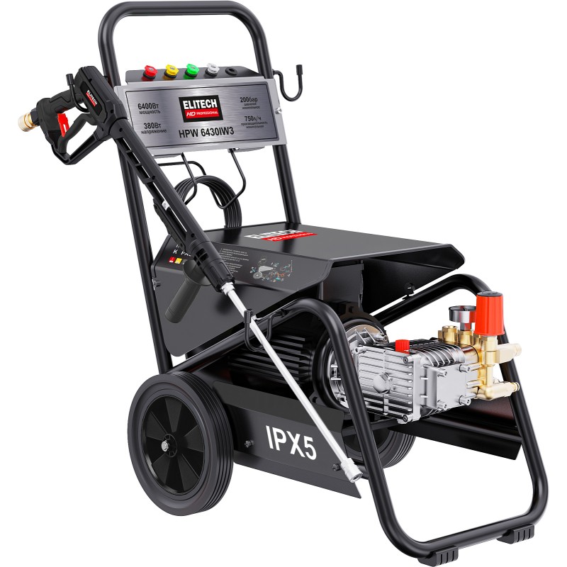 Мойка высокого давления Elitech HPW 6430IW3 (E0600.026.00)