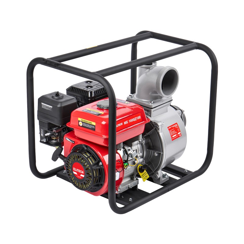 Бензиновая мотопомпа Elitech МБ 1600 Д 100 (E0105.004.00)