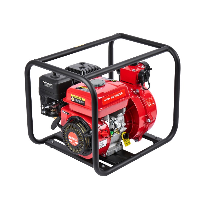 Бензиновая мотопомпа Elitech МБ 350 Д 50 В