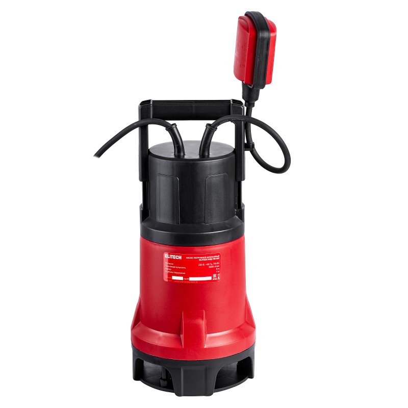 Погружной дренажный насос Elitech НПД 750-35П