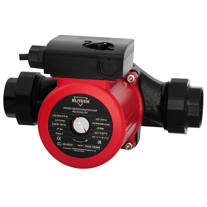 Насос циркуляционный Elitech НЦ 3218/8Э