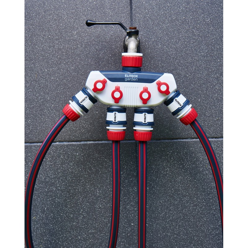 Распределитель 4-х канальный ELITECH Garden HF 002