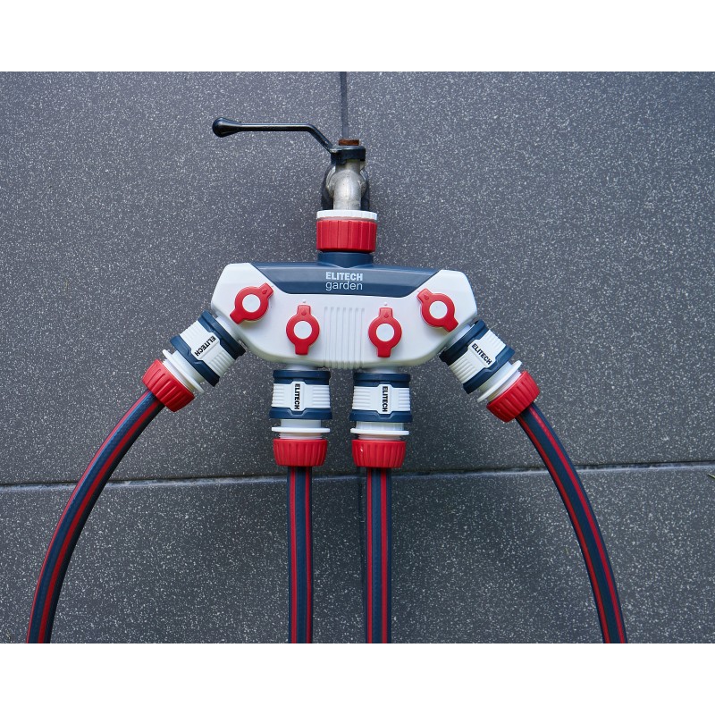 Распределитель 4-х канальный ELITECH Garden HF 002