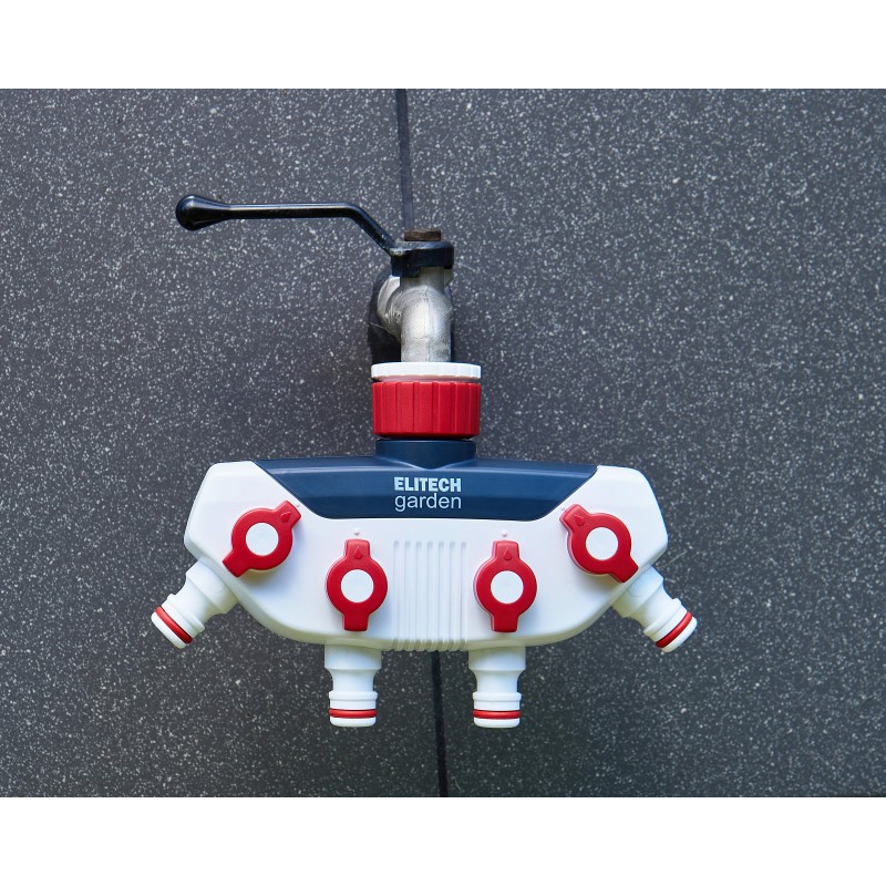 Распределитель 4-х канальный ELITECH Garden HF 002