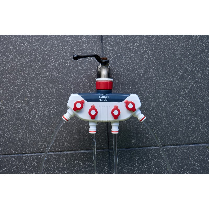 Распределитель 4-х канальный ELITECH Garden HF 002
