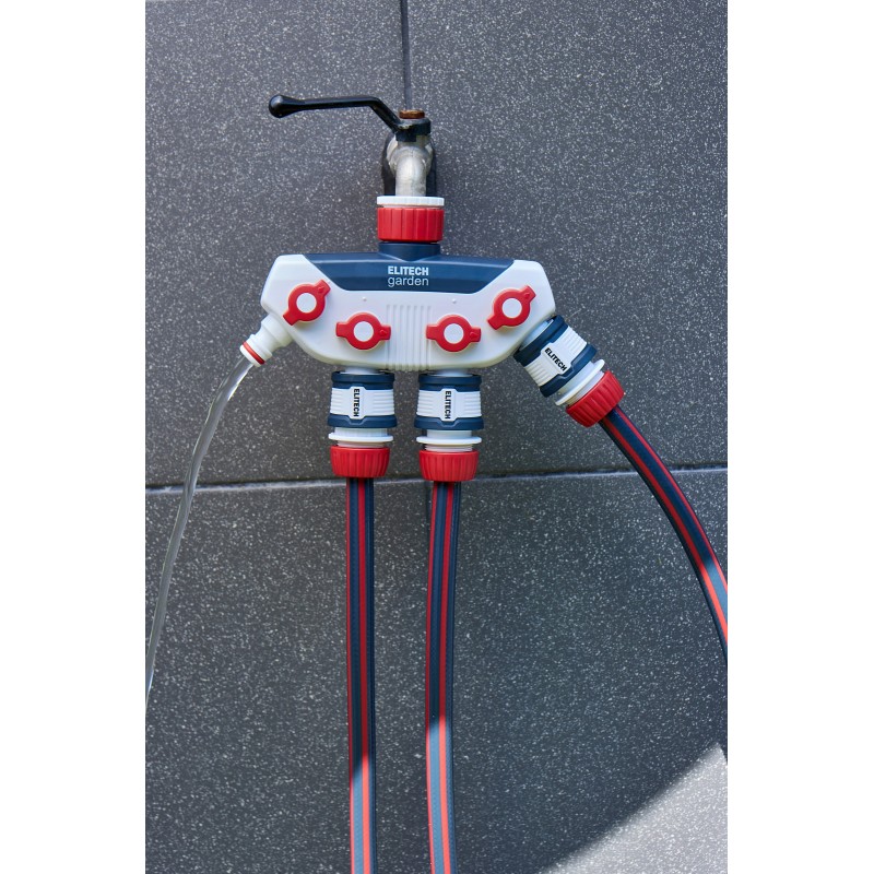 Распределитель 4-х канальный ELITECH Garden HF 002