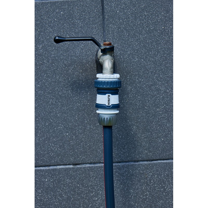 Соединитель для шланга металлический 19 мм (3/4") ELITECH Garden HF 012M