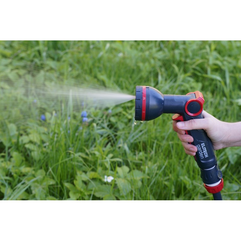 Пистолет-распылитель 8 режимов полива ELITECH Garden SG 005
