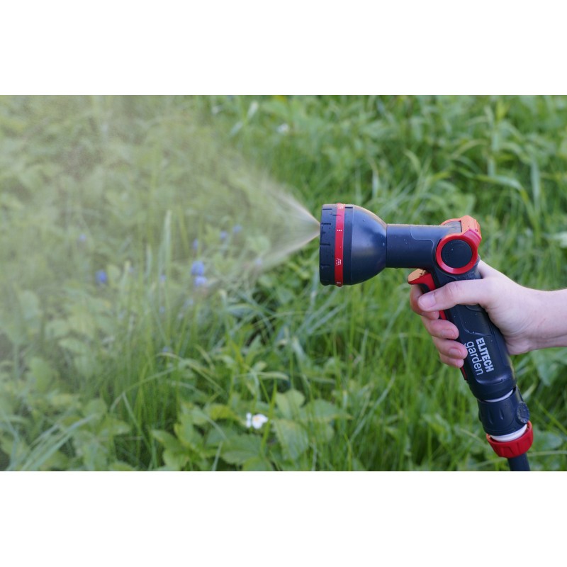 Пистолет-распылитель 8 режимов полива ELITECH Garden SG 005