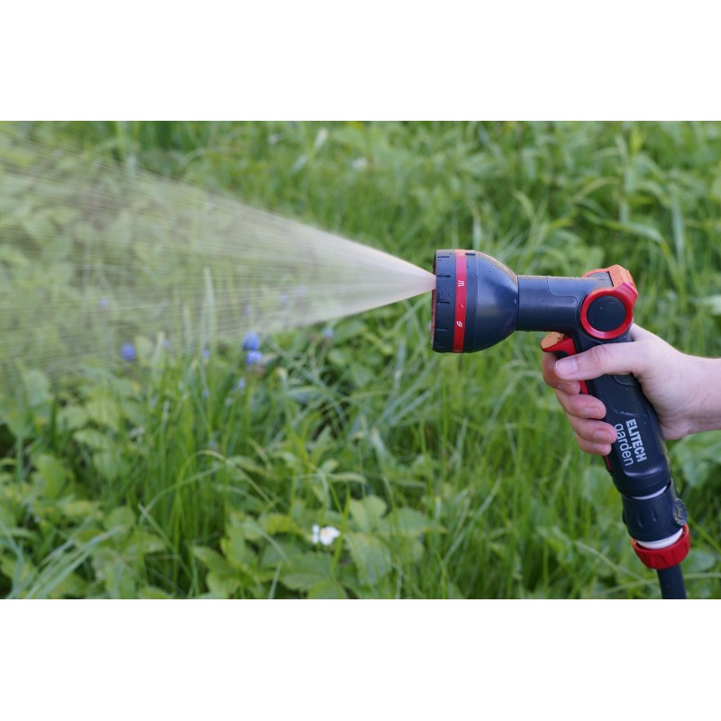 Пистолет-распылитель 8 режимов полива ELITECH Garden SG 005