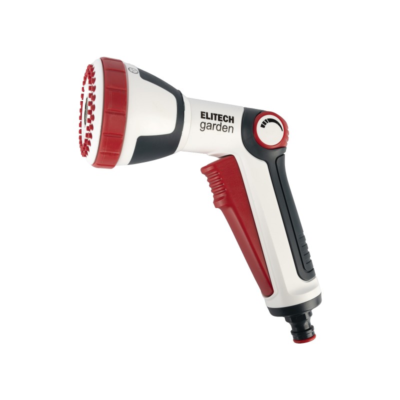 Пистолет-распылитель 4 режима пластиковый ELITECH Garden SG 007