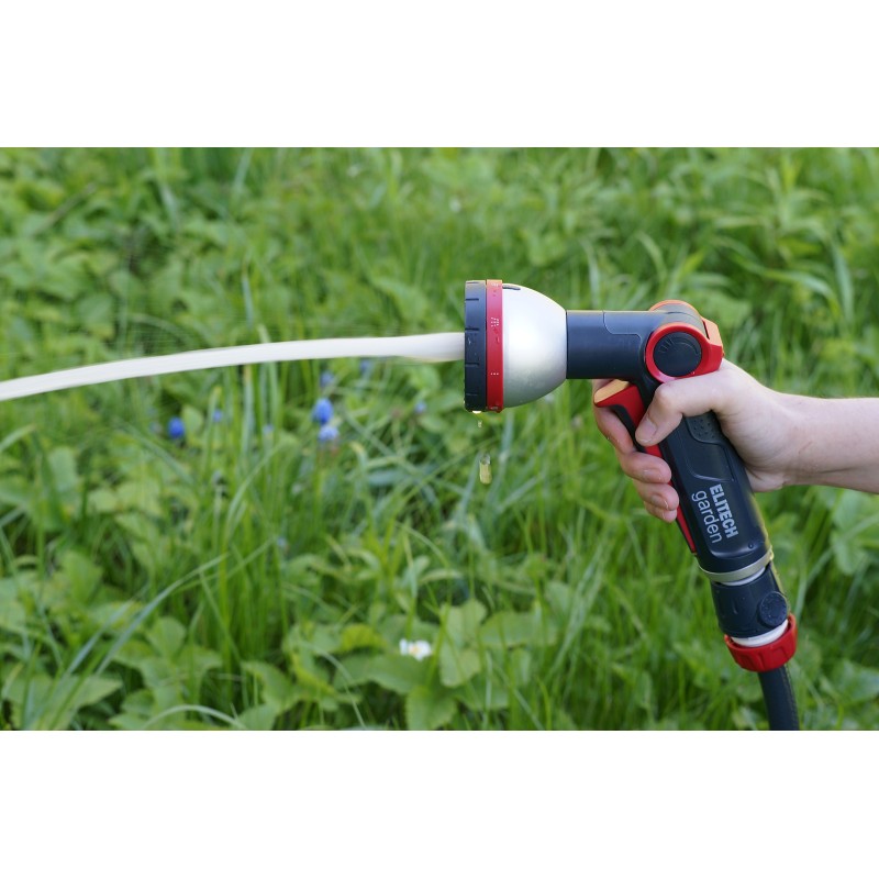 Пистолет-распылитель 8 режимов полива ELITECH Garden SG 010M