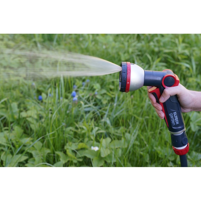 Пистолет-распылитель 8 режимов полива ELITECH Garden SG 010M