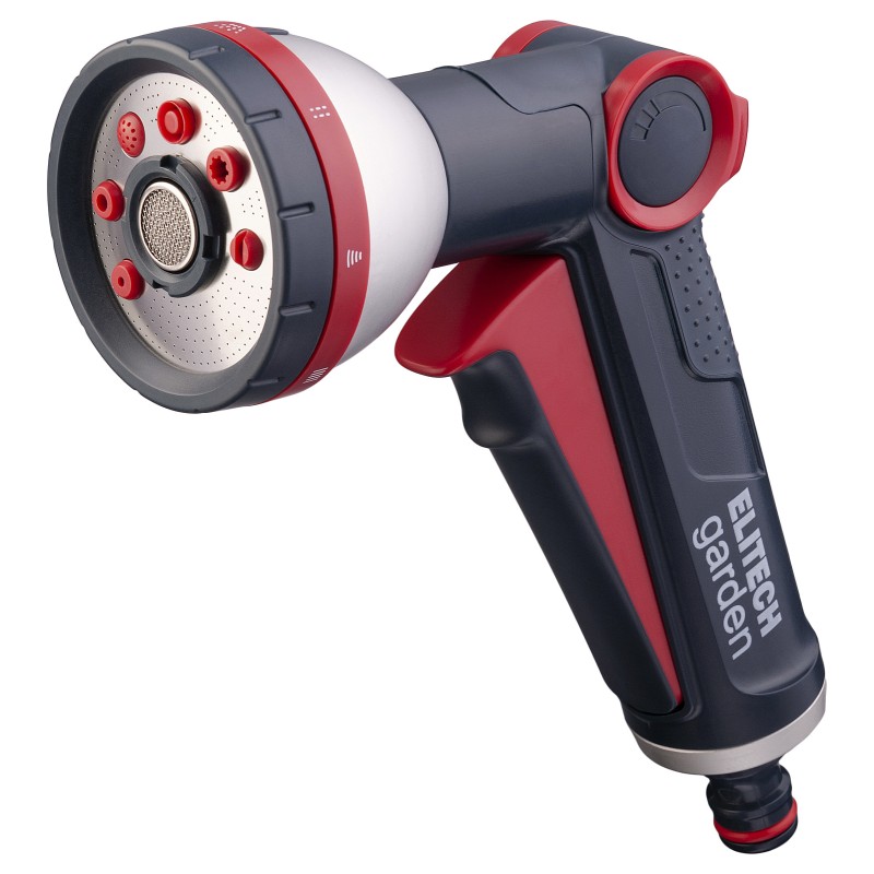 Пистолет-распылитель 8 режимов полива ELITECH Garden SG 010M