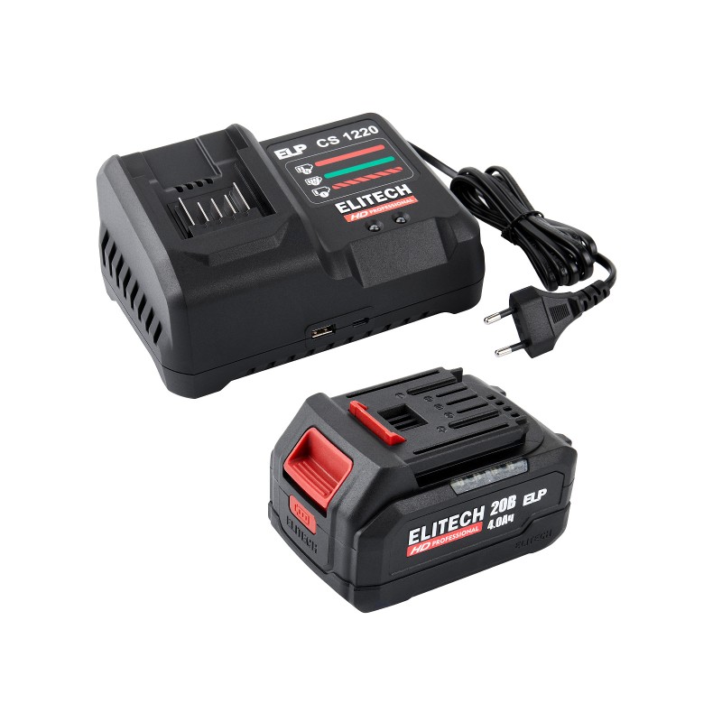 Аккумуляторная цепная пила Elitech CS 2012BLPK (E1611.026.01)