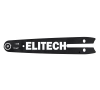 Пильная шина 6"/15см, шаг-1/4", паз-1, 1 мм, 36хв, LM, SBM Elitech 0809.024500