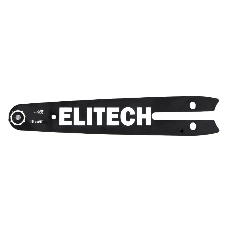 Пильная шина 6"/15см, шаг-1/4", паз-1, 1 мм, 36хв, LM, SBM Elitech 0809.024500