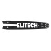 Пильная шина 6"/15см, шаг-1/4", паз-1, 1 мм, 36хв, LM, SBM Elitech 0809.024500