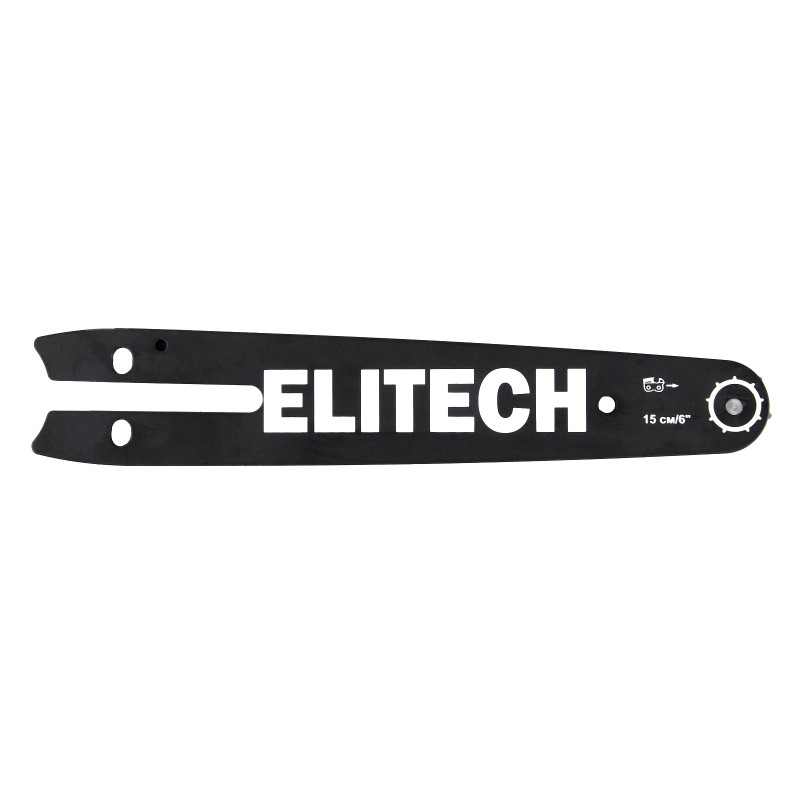 Пильная шина 6"/15см, шаг-1/4", паз-1, 1 мм, 36хв, LM, SBM Elitech 0809.024500