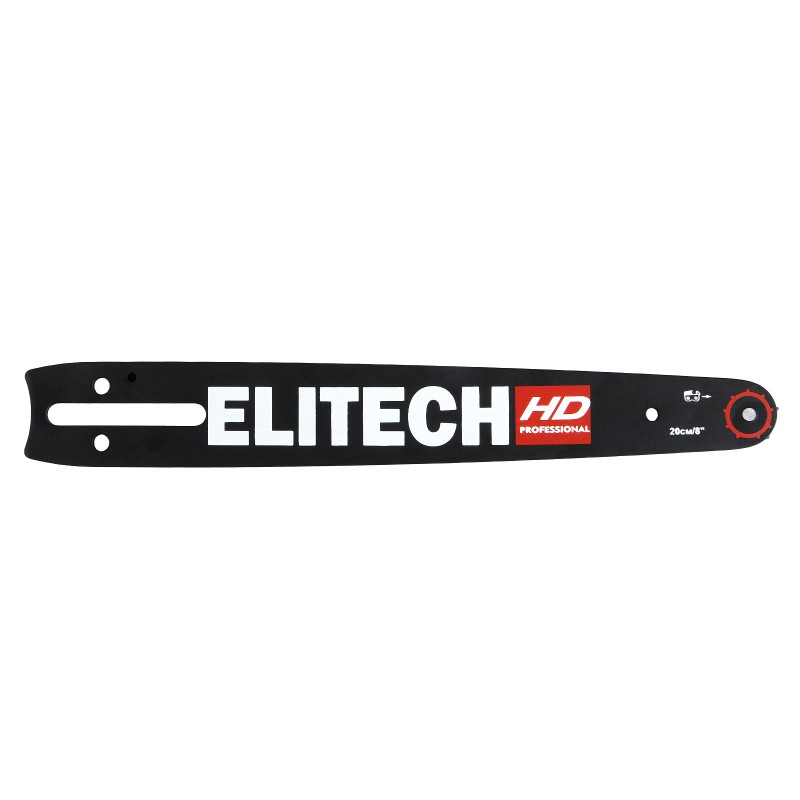 Пильная шина 8"/20см, шаг-1/4", паз-1, 1 мм, 44хв, LМ, SBM Elitech 0809.024600