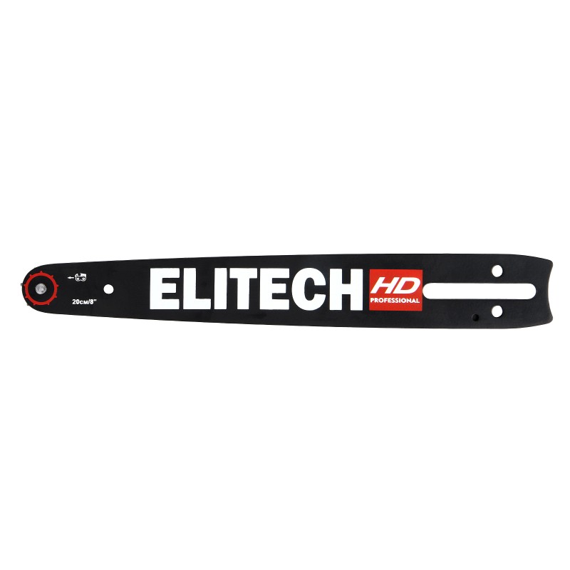 Пильная шина 8"/20см, шаг-1/4", паз-1, 1 мм, 44хв, LМ, SBM Elitech 0809.024600