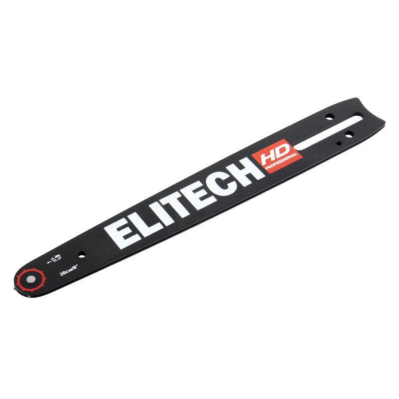 Пильная шина 8"/20см, шаг-1/4", паз-1, 1 мм, 44хв, LМ, SBM Elitech 0809.024600