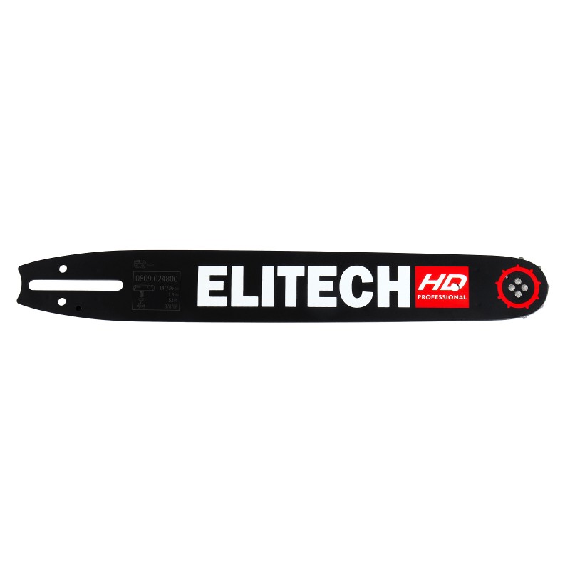 Пильная шина 14"/36см, шаг-3/8", паз-1, 3 мм, 52хв, LМ, SBM Elitech 0809.024800