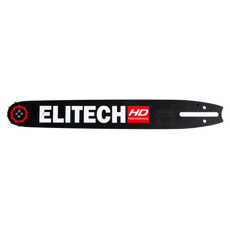 Пильная шина 14"/36см, шаг-3/8", паз-1, 3 мм, 52хв, LМ, SBM Elitech 0809.024800